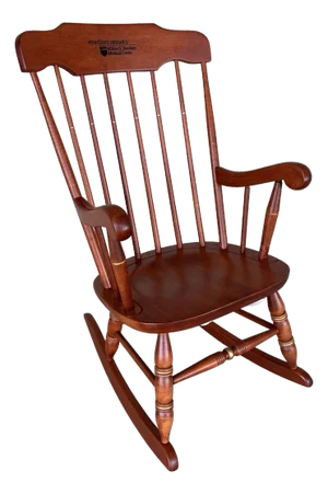 Standard Chair of Gardner Penn State Hershey Maple Windsor Rocking Chair