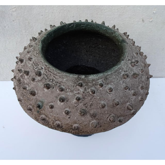 Belgian Brutalist Ceramic Vase attributed to Paul de Bruyne, 1960s For Sale - Image 18 of 18
