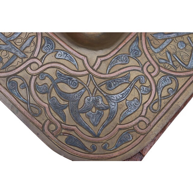 Islamic Mamluk Cairoware Tray Table, 1890s For Sale - Image 17 of 18