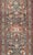Textile Antique Malayer Runner With Geometric Designs in Gray, Blue, Red, and Tan 3'6"x11'10" For Sale - Image 7 of 12