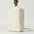 Early 20th Century Solid Carved Marble Art Deco Style Geometric Table Lamp For Sale - Image 12 of 14