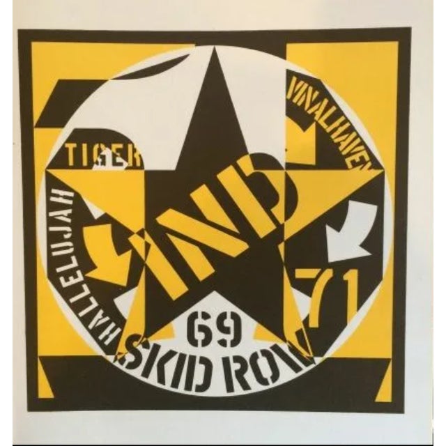 Artist: Robert Indiana Country: USA Title: Untitled Medium: Lithograph after autoportrait 69 Marks: Not signed not...