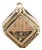 Antique Victorian / Aesthetic Movement Gold-Filled Bracelet Charm or Watch Fob For Sale
