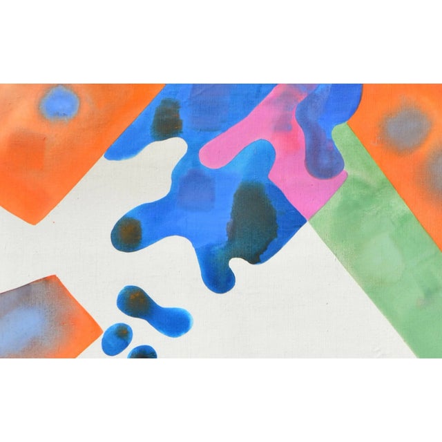 Abstract Expressionism Erle Loran "Salt Ponds II" Modern Abstract 1986 For Sale - Image 3 of 5