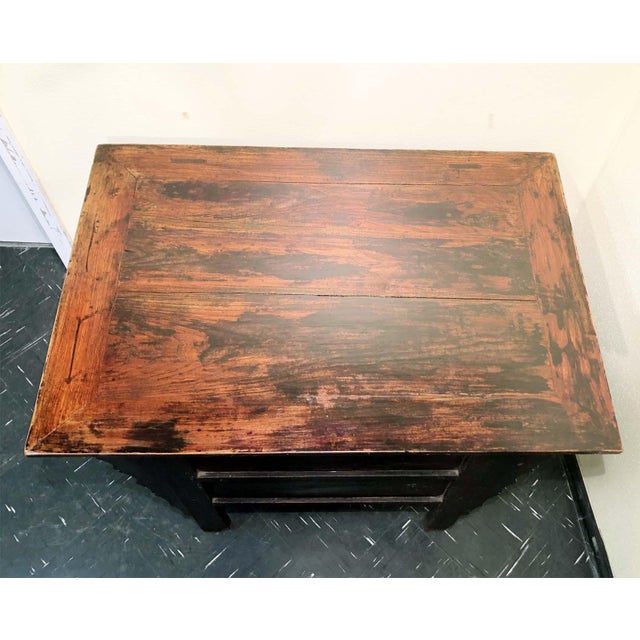 Wood Antique Chinese Altar Cabinet, Circa 1800-1849 For Sale - Image 7 of 11