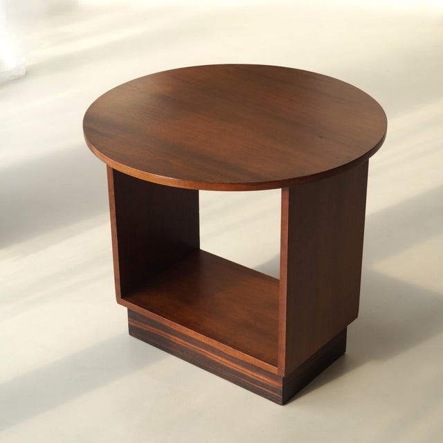 Dutch Art Deco Haagse School Modernist Side or Coffee Table Table, 1920s For Sale - Image 10 of 18