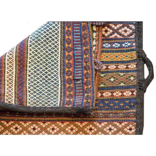 Brown Early 20th Century Shahsevan Rug For Sale - Image 8 of 9