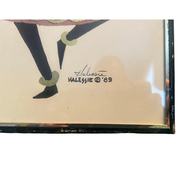 We have for your consideration a very gorgeous vintage print by Ed hale and titled hip bones in motion. This is a vintage...
