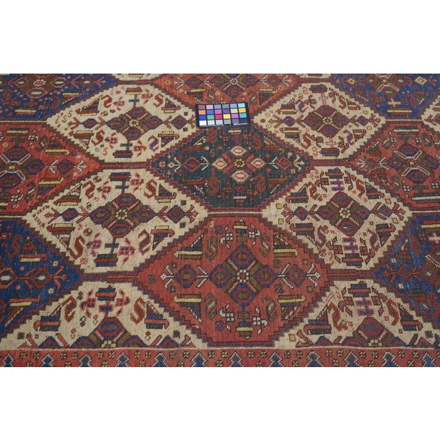 Antique Afshar Rug 5'3'' x 6'4'' For Sale - Image 11 of 11
