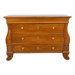 Walnut Chest Of Drawers, Louis Philippe, First Half Of The 19th Century For Sale