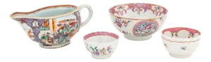 Chinese Export Famille Rose Porcelain Tableware, 4