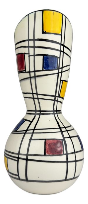 Small Mid-Century Ceramic Vase, Italy, 1970s