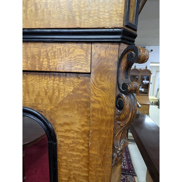 American Aesthetic Movement Oak Armoire, Circa 1880 For Sale - Image 11 of 18