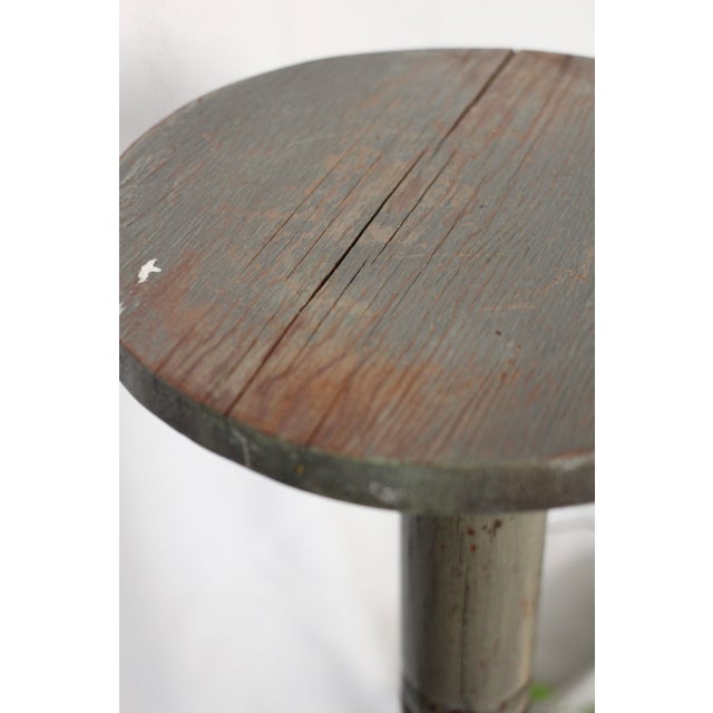 Wood 1930s Art Deco Wood Plant Stand With Ball Feet For Sale - Image 7 of 10