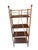English Antique English British Colonial Tortoise Bamboo Etagere For Sale - Image 3 of 4