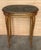 Early 20th Century French Louis XVI Style Gilded Oval Console Table with Four Legs For Sale - Image 17 of 18