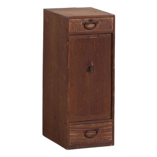 Japanese Cedar Cabinet in Wood For Sale