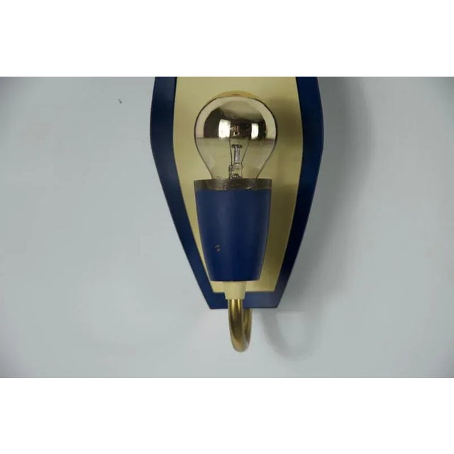 Mid-Century Brass Wall Lamps, Italy, 1960s, Set of 2 For Sale - Image 11 of 17