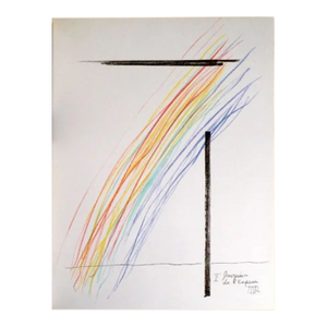 Man Ray Original Lithograph Invasion De L’Espace XXe Siecle 1974