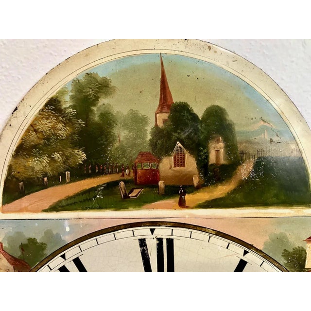 This timeless, as it were, and charming late-19th-century clock face is ready to hang as an artwork in a traditional or...