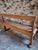 Antique Monastery Bench with Oak Frame, 1890s For Sale - Image 6 of 18