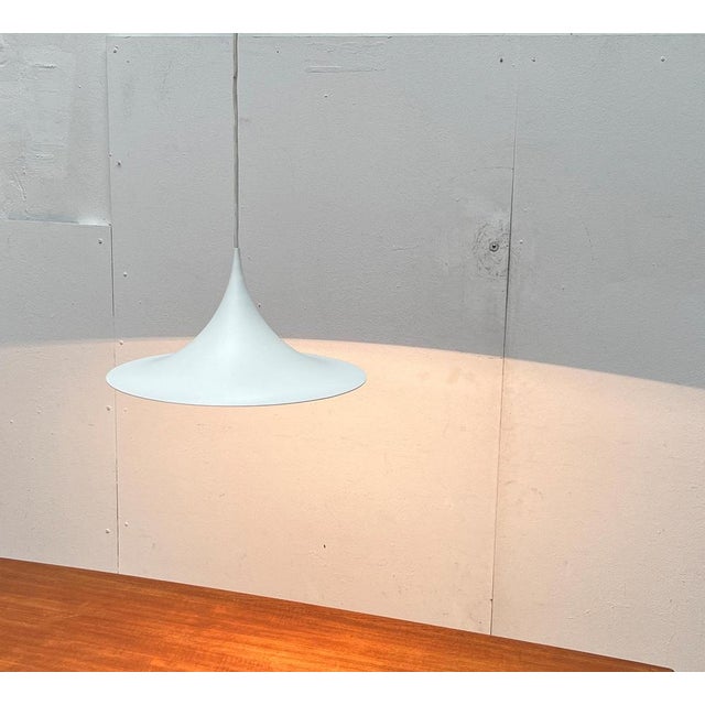 Vintage Semi Pendant Lamp by Bondrup & Thorup for Fog & Mørup, 1970s For Sale - Image 15 of 18