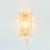 Orrefors Mid-Century Modern Scandinavian Glass and Brass Sconce by Carl Fagerlund for Orrefors, Sweden, 1960s For Sale - Image 4 of 11