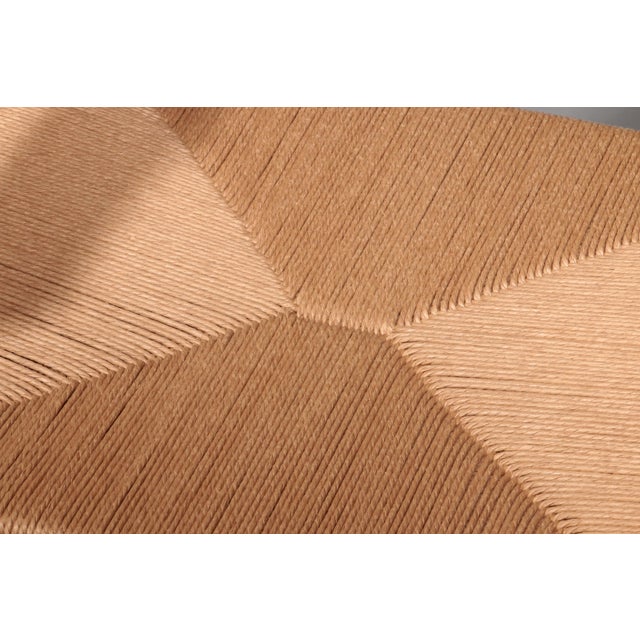 1960s Dining Chairs in Oak with New Papercord by Hans J. Wegner for Carl Hansen, 1960, Set of 6 For Sale - Image 5 of 13