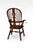 Vintage Windsor armchair in the English country tradition with a tall back and sculptural presence. Thoughtfully refreshed...