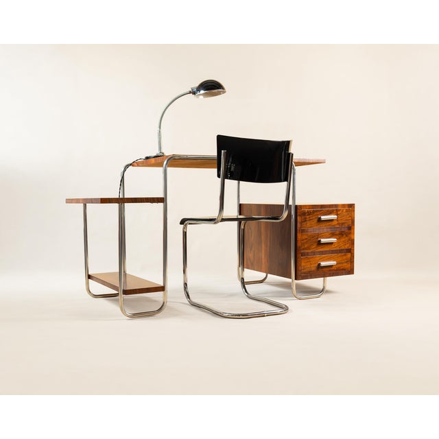 Writing Desk by Hynek Gottwald, 1930s For Sale - Image 4 of 8