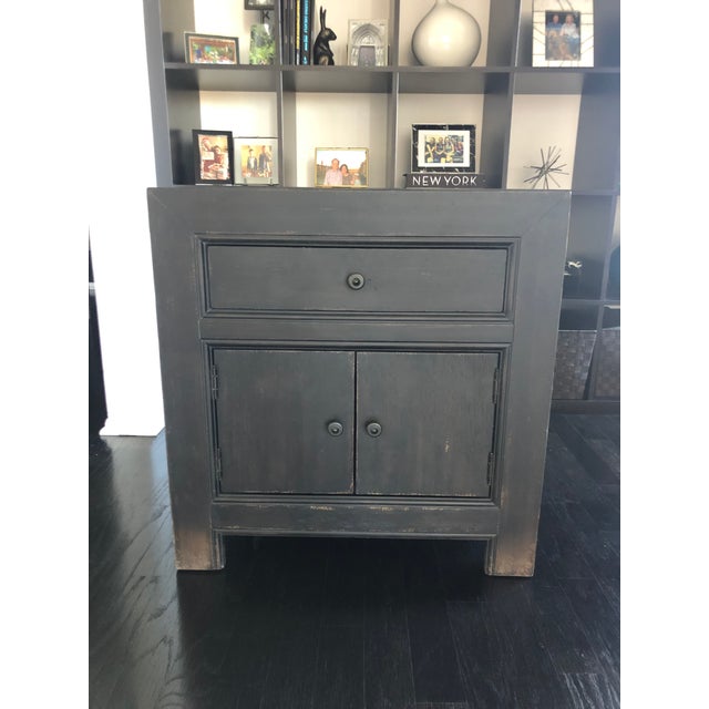 Pottery Barn Dawson Side Table Chairish