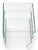 Pair of Italian Waterfall Glass Nesting Tables, 20th Century For Sale - Image 4 of 9