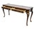 Hekman Furniture Burled Walnut Traditional Style 57" Accent Sofa Table W. Rounded Corners For Sale In Kansas City - Image 6 of 12