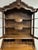 French Henredon Four Centuries French Bombe Secretary Desk With Bookcase Top For Sale - Image 3 of 12