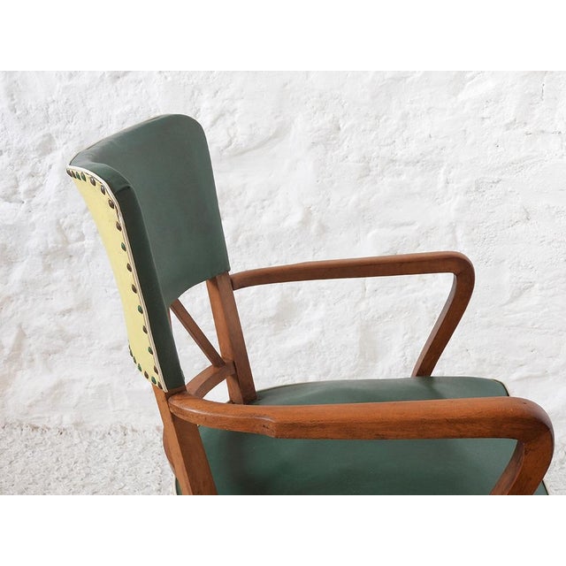 Rockabilly Beech Armchair, 1950s For Sale - Image 9 of 15
