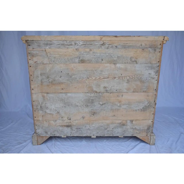 Italian Painted Demi Lune Cabinet For Sale - Image 9 of 13