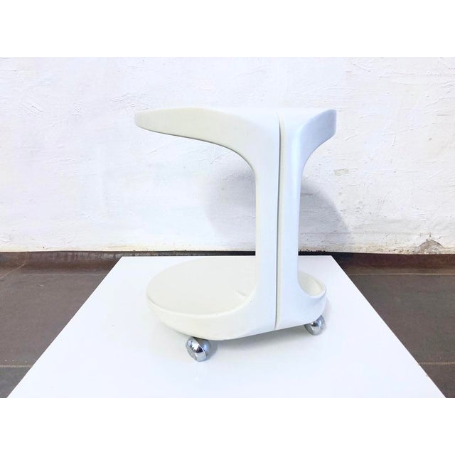 1970s Space Age Plastic Tea Trolley, 1970s For Sale - Image 5 of 13