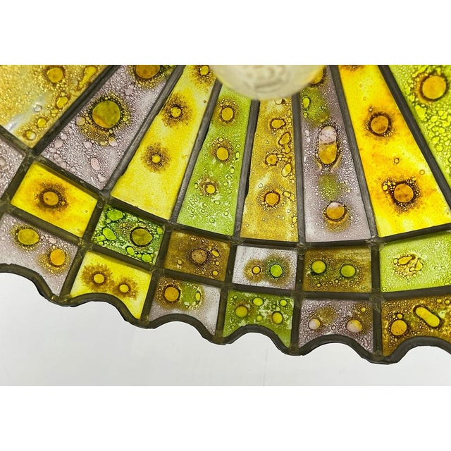 Brutalist Ceiling Lamp by Felipe Delfinger for Feders, 1970s For Sale - Image 10 of 17