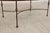 Gold Oval Glass Top Decorator Coffee Cocktail Table For Sale - Image 8 of 15