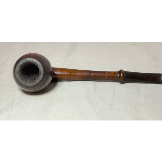 Rare Antique 1920's New York Yankees Baseball Bat Hand Carved Wood Smoking Pipe For Sale - Image 9 of 12