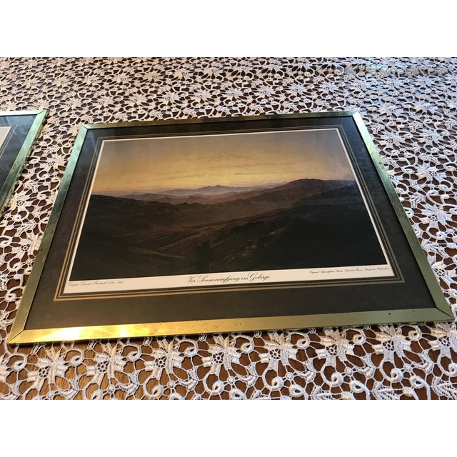 1970s Framed Prints after Caspar David Friedrich, 1970s, Set of 3 For Sale - Image 5 of 18