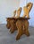 Vintage Tyrolean Wooden Heart Cut-Out Backrest Farmhouse Chair, 1970s, Set of 3 For Sale - Image 14 of 18