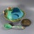 Late 19th Century Minton Majolica Chestnut Server With Spoon For Sale - Image 5 of 15