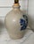 Vintage Rowe Pottery Works Salt Glazed Stoneware Cobalt Blue Bird Jug Table Lamp 25" For Sale - Image 9 of 18