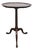 Vintage Antique Solid Mahogany Traditional Style 38" Round Pie-Crust Tilt-Top Accent Table For Sale