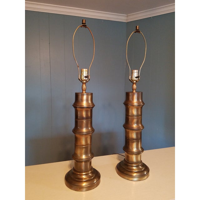 These large substantial lamps won't fade into the background. Although neutral in color and simple in design, they will...