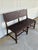 Modern Made Goods Co Percy Leather Banquette For Sale - Image 3 of 7