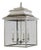 MAYFAIR LANTERNS - Clear Led Candle Lamps Recommended. - Material: STEEL WITH CRYSTAL Finish: Polished Nickel