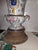 Antique Samson Porcelain Urn Lamp For Sale - Image 4 of 15