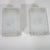 Pair of ice glass sconces by Kaiser For Sale - Image 4 of 7